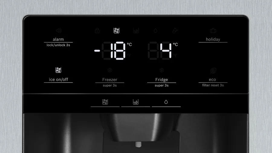Tủ lạnh Bosch KAG93AIEP Ice dispenser