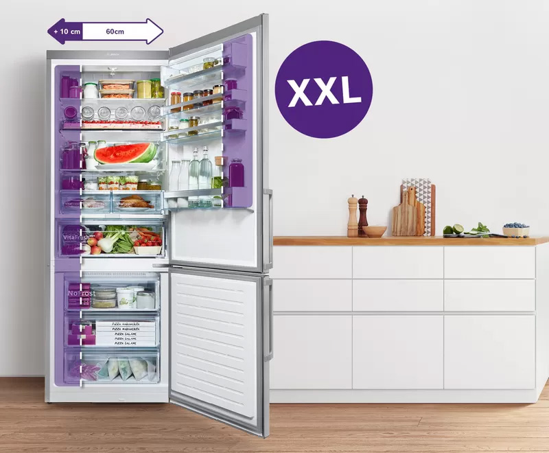Tủ lạnh Bosch KAD92HBFP XXL size