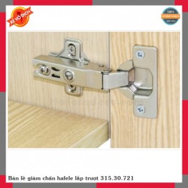 Bản lề giảm chấn hafele lắp trượt 315.30.721