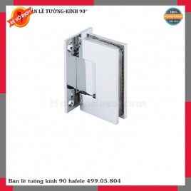 Bản lề tường kính 90 hafele 499.05.804