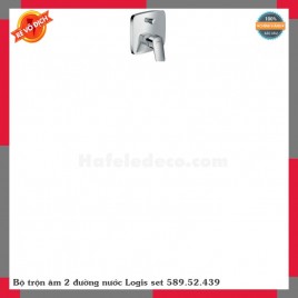 Bộ trộn âm 2 đường nước Logis set 589.52.439 