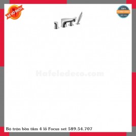 Bộ trộn bồn tắm 4 lỗ Focus set 589.54.707