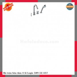 Bộ trộn bồn tắm 4 lỗ Logis 589.52.437