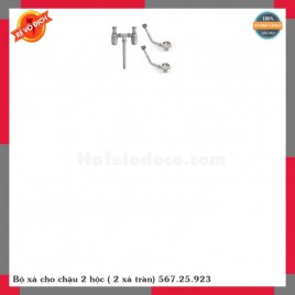Bộ xả cho chậu 2 hộc ( 2 xả tràn) 567.25.923