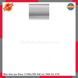 Bồn tắm âm Daro 1700x700 full set 588.45.370  