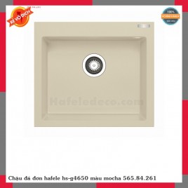 Chậu đá đơn hafele hs-g4650 màu mocha 565.84.261