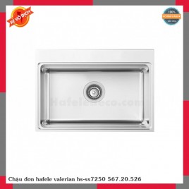 Chậu đơn hafele valerian hs-ss7250 567.20.526