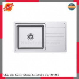 Chậu đơn hafele valerian hs-ss8650 567.20.266