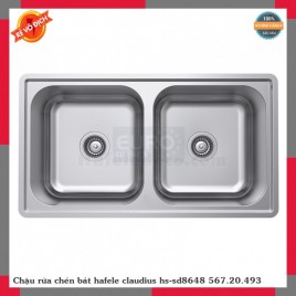 Chậu rửa chén bát hafele claudius hs-sd8648 567.20.493