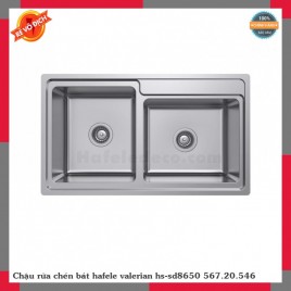 Chậu rửa chén bát hafele valerian hs-sd8650 567.20.546