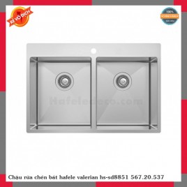 Chậu rửa chén bát hafele valerian hs-sd8851 567.20.537