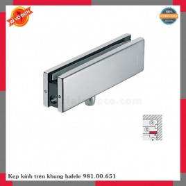 Kẹp kính trên khung hafele 981.00.651