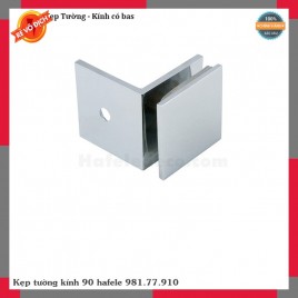 Kẹp tường kính 90 hafele 981.77.910