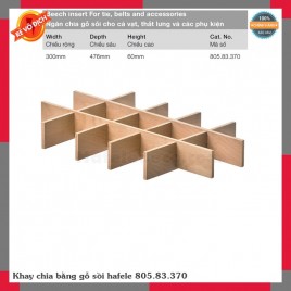 Khay chia bằng gỗ sồi hafele 805.83.370