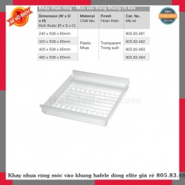 Khay nhựa rộng móc vào khung hafele dòng elite giá rẻ 805.83.48x