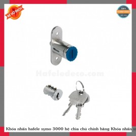 Khóa nhấn hafele symo 3000 hệ chìa chủ chính hãng Khóa nhấn symo 3000