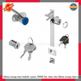 Khóa trung tâm hafele symo 3000 hệ chìa chủ Khóa trung tâm symo 3000