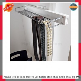 Khung kéo có móc treo cà vạt hafele elite nhập khẩu châu âu 807.46.x30