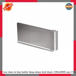 Len chân tủ bếp hafele bằng nhôm kích thước 100x4000 mm 713.29.941