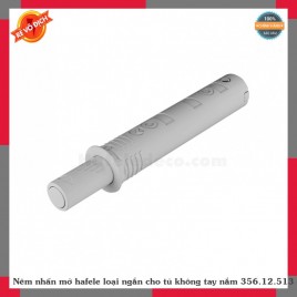 Nêm nhấn mở hafele loại ngắn cho tủ không tay nắm 356.12.513