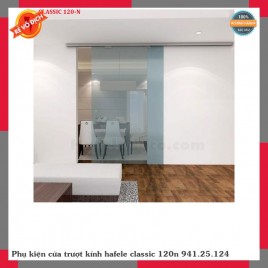 Phụ kiện cửa trượt kính hafele classic 120n 941.25.124