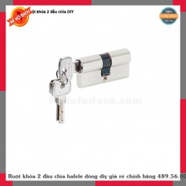 Ruột khóa 2 đầu chìa hafele dòng diy giá rẻ chính hãng 489.56.000