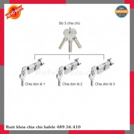 Ruột khóa chìa chủ hafele 489.56.410