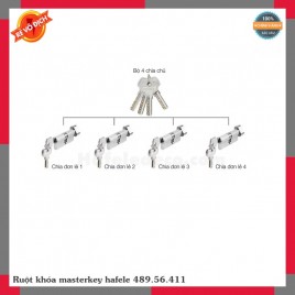 Ruột khóa masterkey hafele 489.56.411