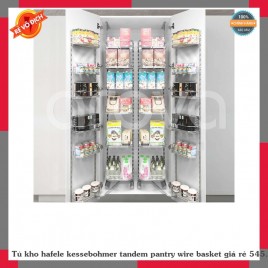 Tủ kho hafele kessebohmer tandem pantry wire basket giá rẻ 545.94.102