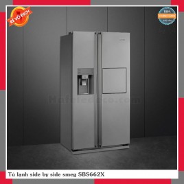 Tủ lạnh side by side smeg SBS662X
