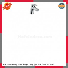 Vòi chậu nóng lạnh, Logis, Tay gạt đơn 589.52.405
