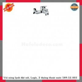 Vòi nóng lạnh đặt nổi, Logis, 2 đường thoát nước 589.52.403