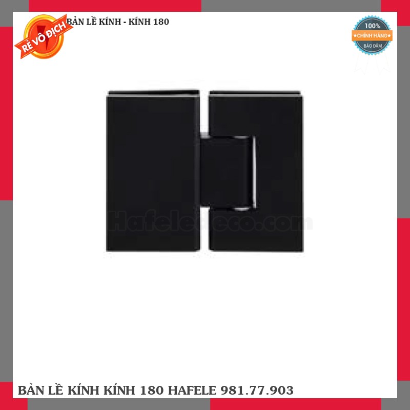 BẢN LỀ KÍNH KÍNH 180 HAFELE 981.77.903