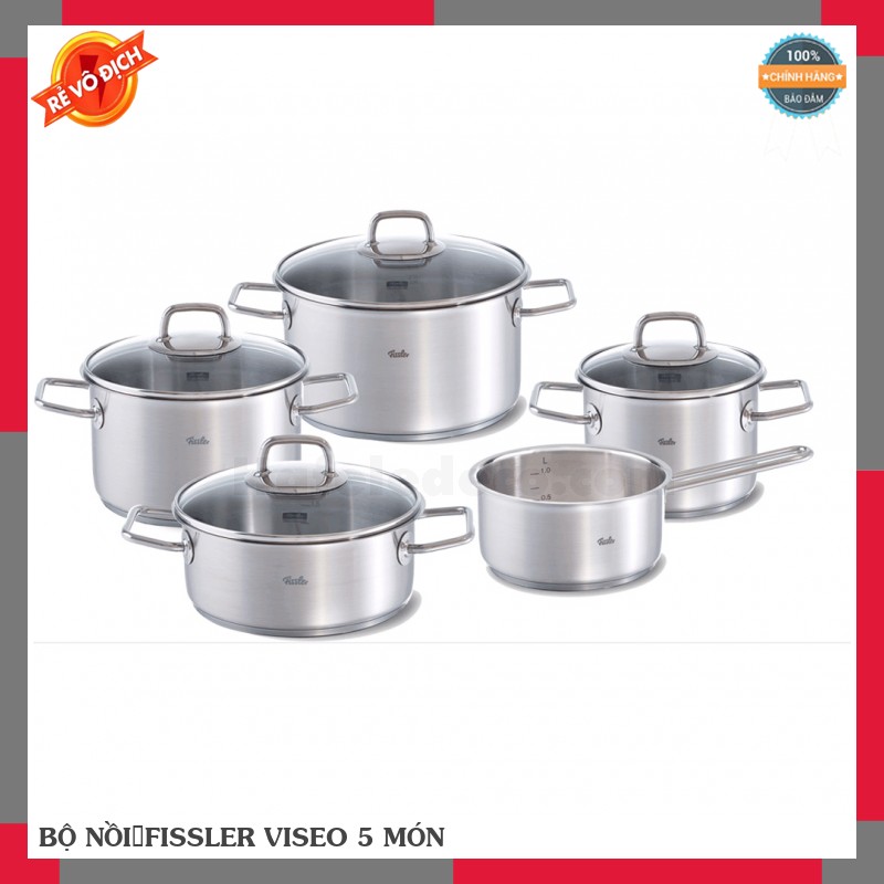 BỘ NỒI FISSLER VISEO 5 MÓN