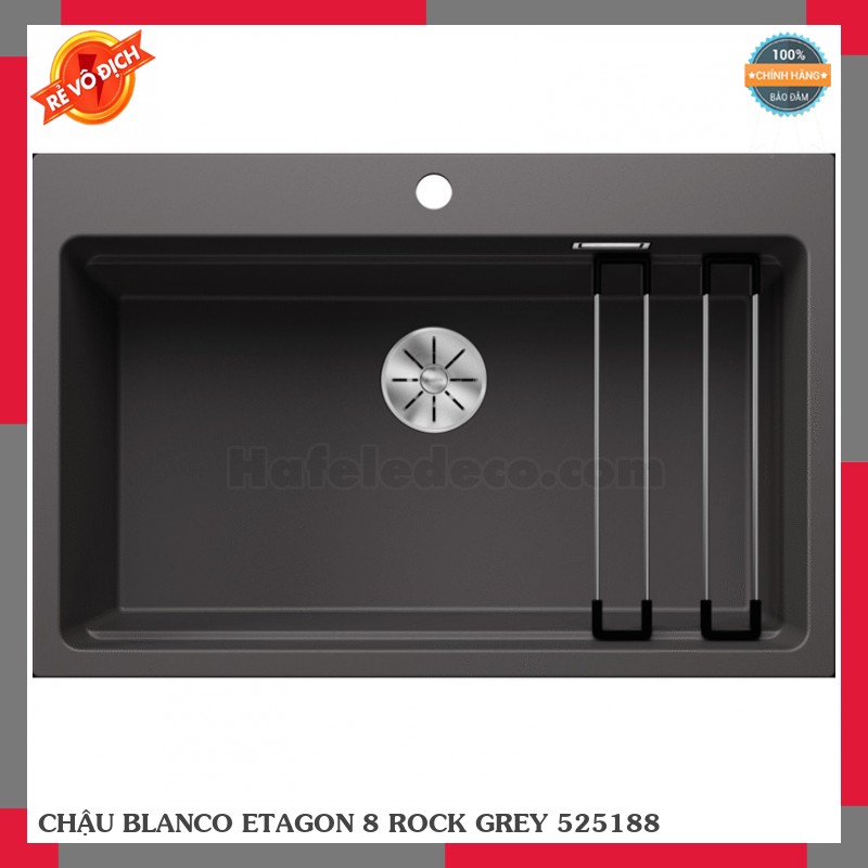 CHẬU BLANCO ETAGON 8 ROCK GREY 525188