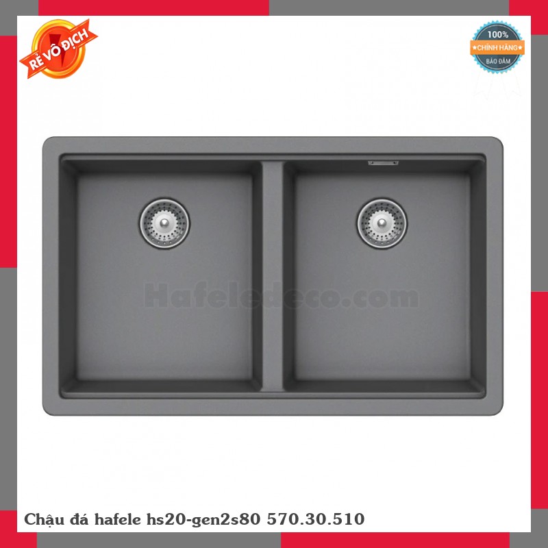 Chậu đá hafele hs20-gen2s80 570.30.510