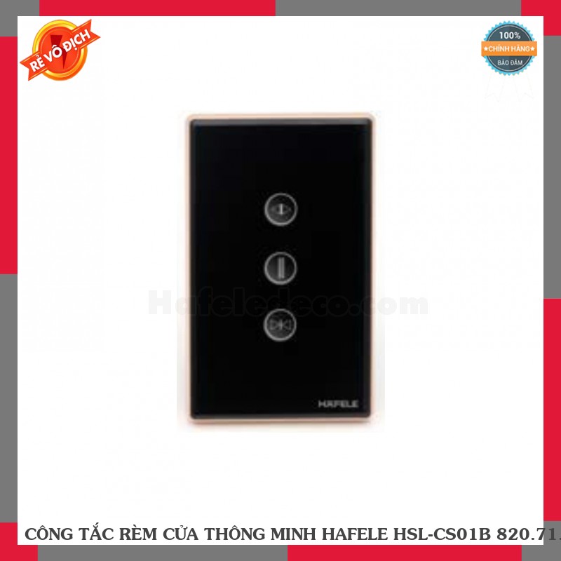 CÔNG TẮC RÈM CỬA THÔNG MINH HAFELE HSL-CS01B 820.71.008