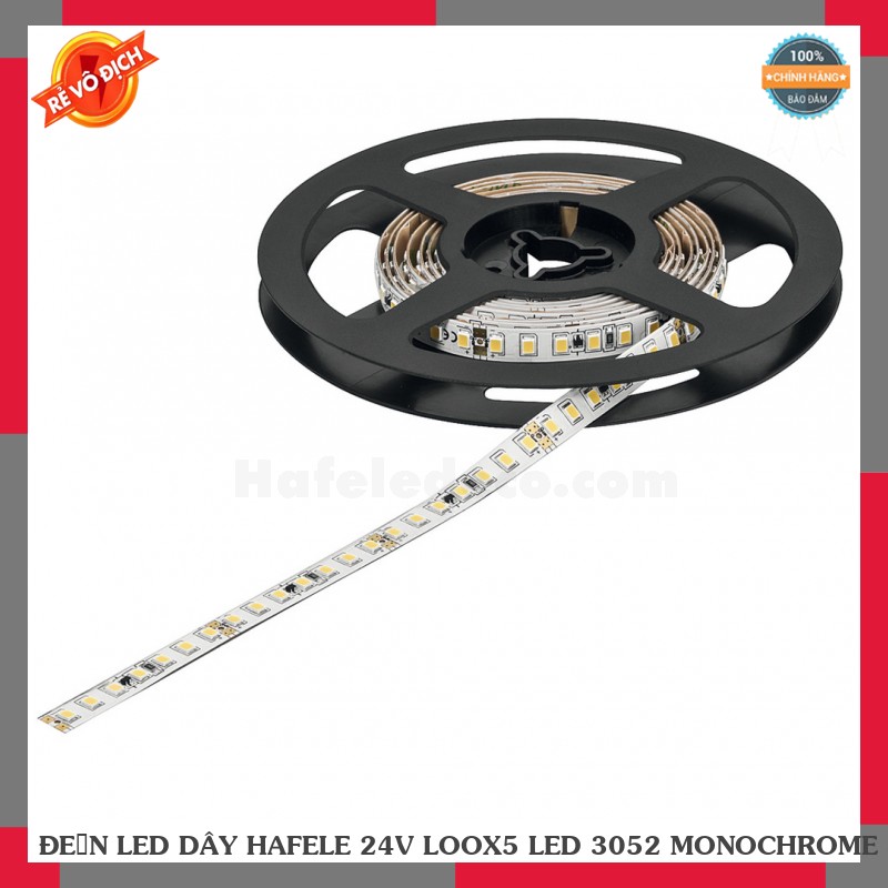 ĐÈN LED DÂY HAFELE 24V LOOX5 LED 3052 MONOCHROME 8MM