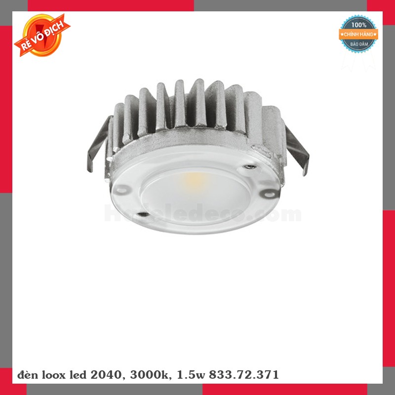 đèn loox led 2040, 3000k, 1.5w 833.72.371