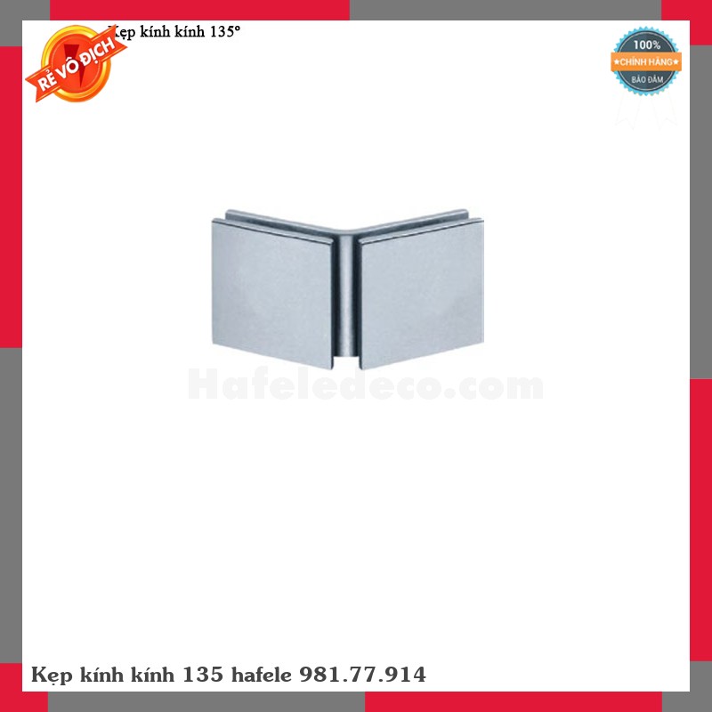Kẹp kính kính 135 hafele 981.77.914