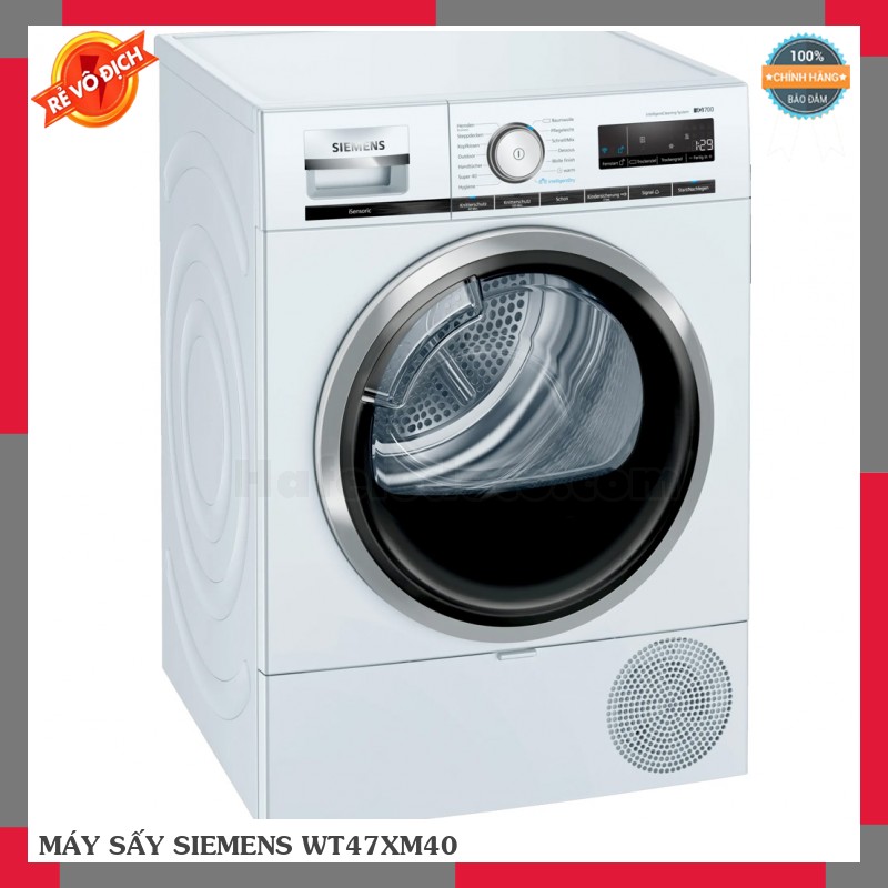 MÁY SẤY SIEMENS WT47XM40