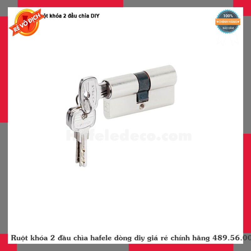 Ruột khóa 2 đầu chìa hafele dòng diy giá rẻ chính hãng 489.56.000